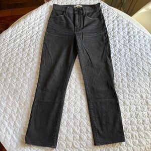 Madewell Women's Ankle & Cropped Jeans - Dark Gray